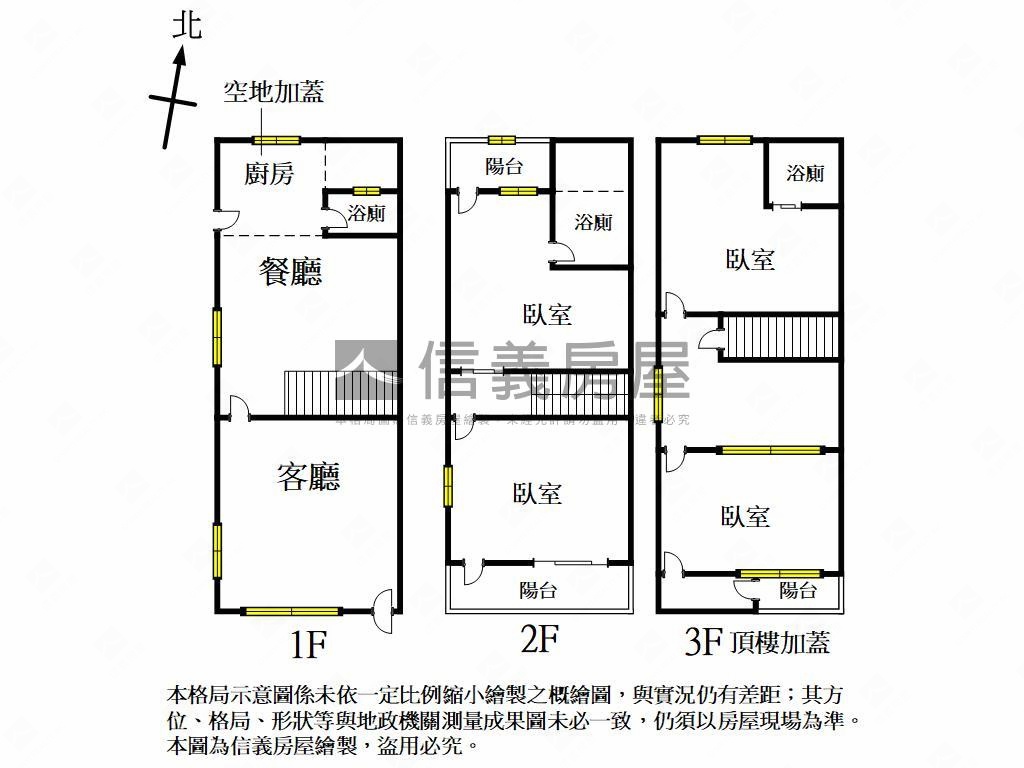 近雙園道朝南三面採光透天房屋室內格局與周邊環境
