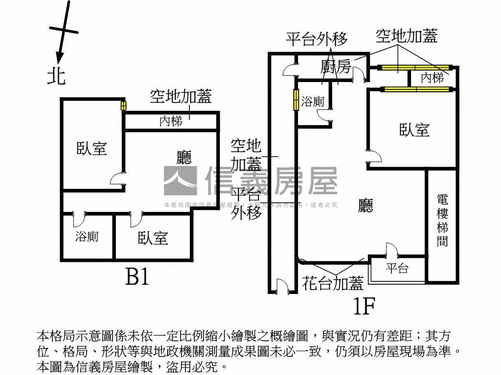 奇岩捷運樓中樓店辦房屋室內格局與周邊環境