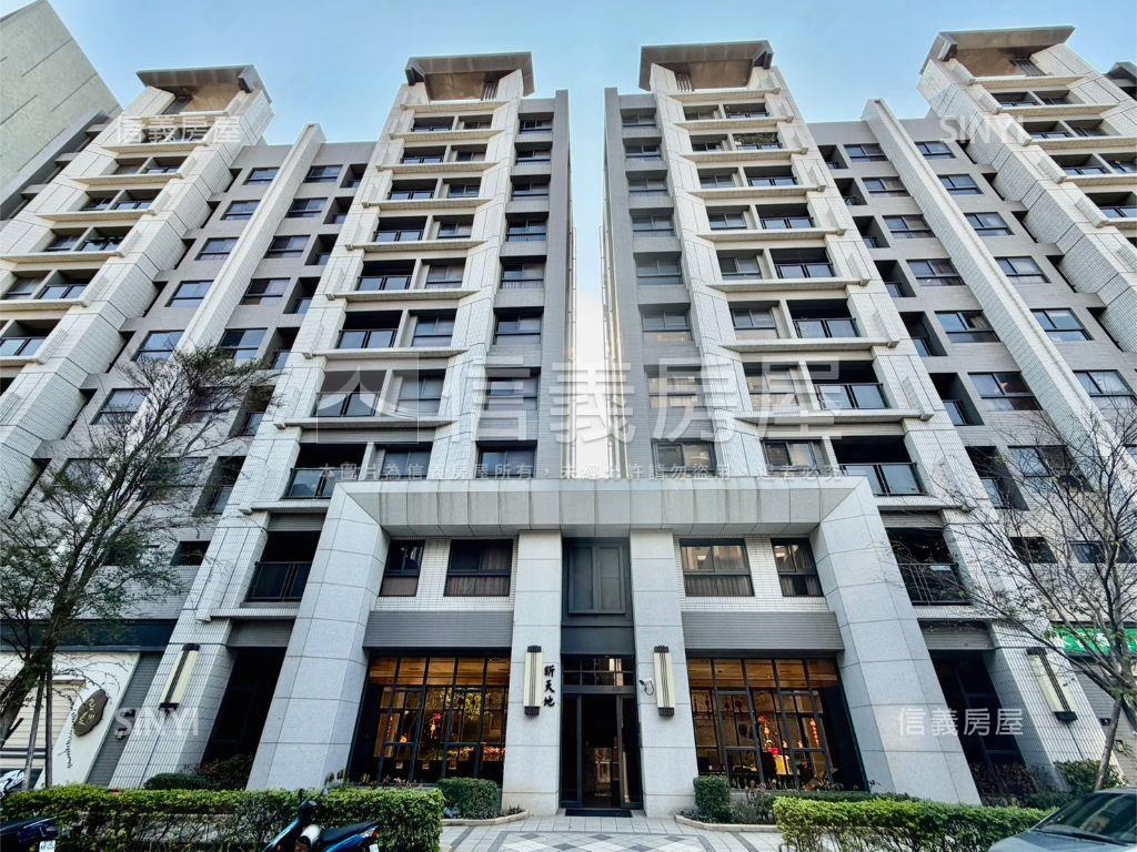 昕天地首購兩房平面車位房屋室內格局與周邊環境