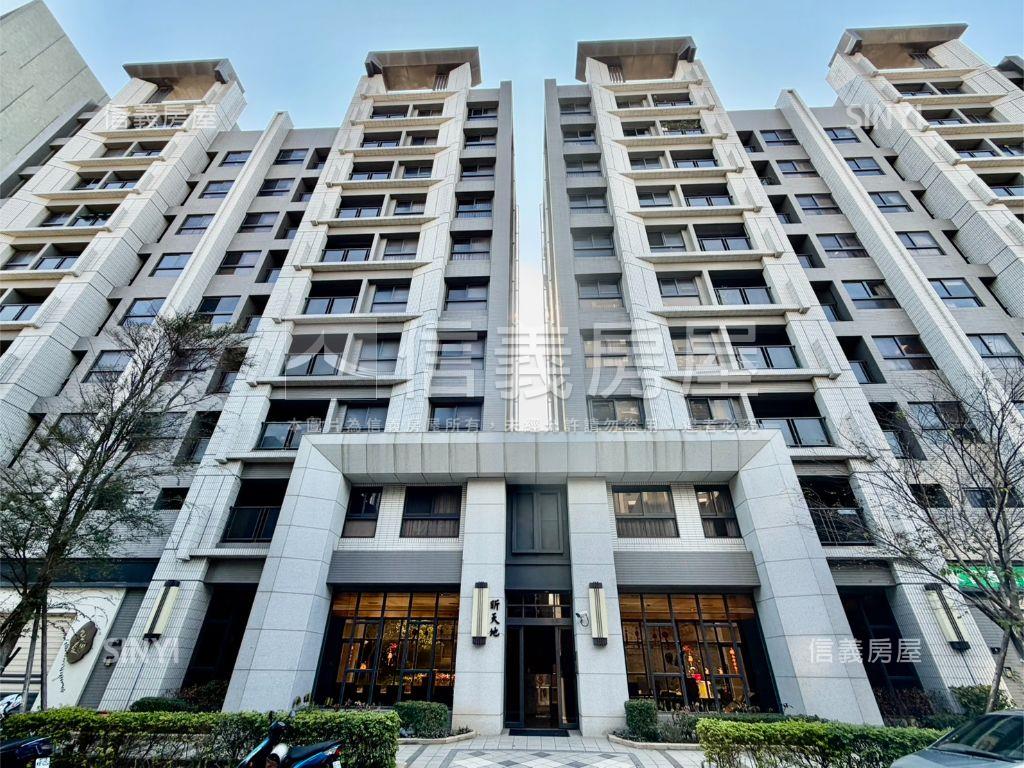 昕天地首購兩房平面車位房屋室內格局與周邊環境