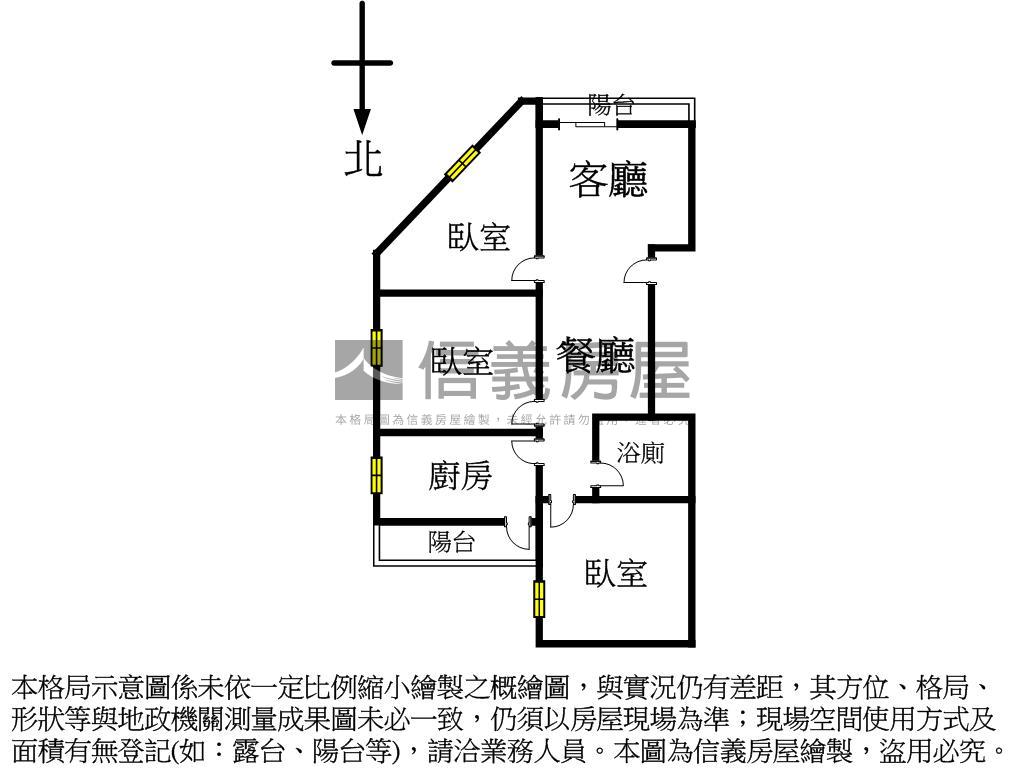 近草悟道免倒垃圾美寓房屋室內格局與周邊環境