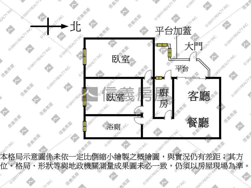 健康新城稀有一樓房屋室內格局與周邊環境