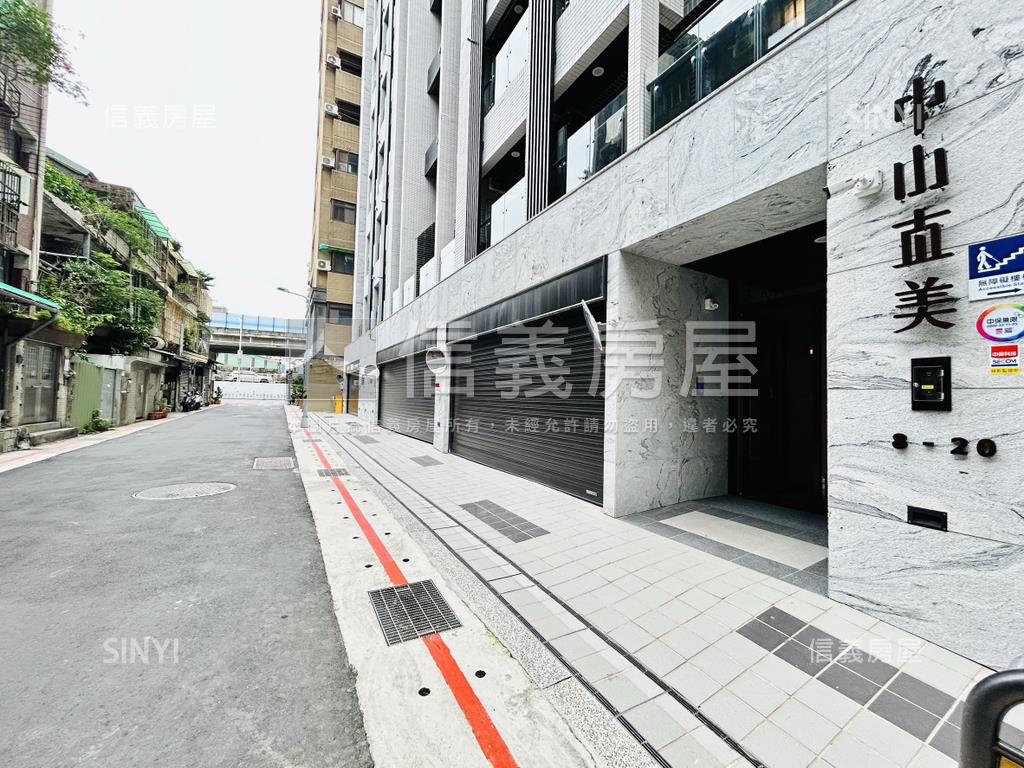 捷運中山直美陽台電梯二房房屋室內格局與周邊環境