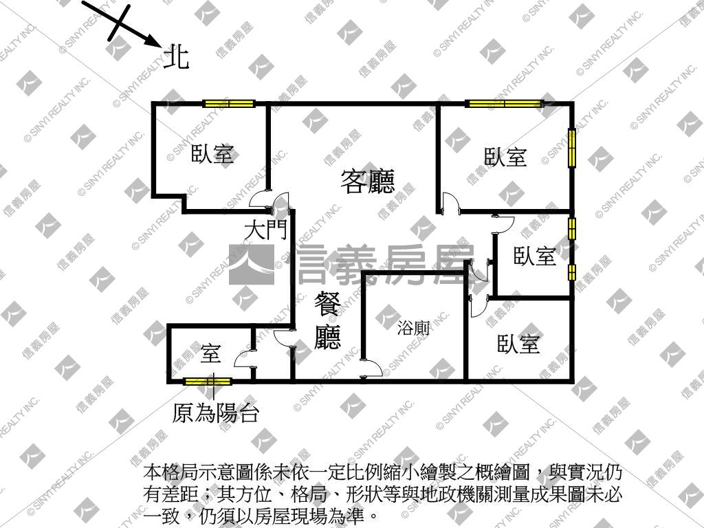 稀有三多商圈明亮四房房屋室內格局與周邊環境