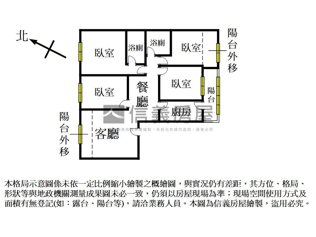 藝文莊敬四房重新裝潢房屋室內格局與周邊環境