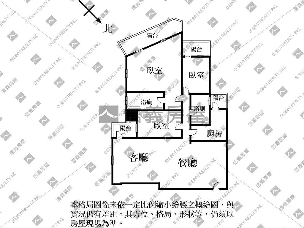 陽明萬通三房車位稀有釋出房屋室內格局與周邊環境