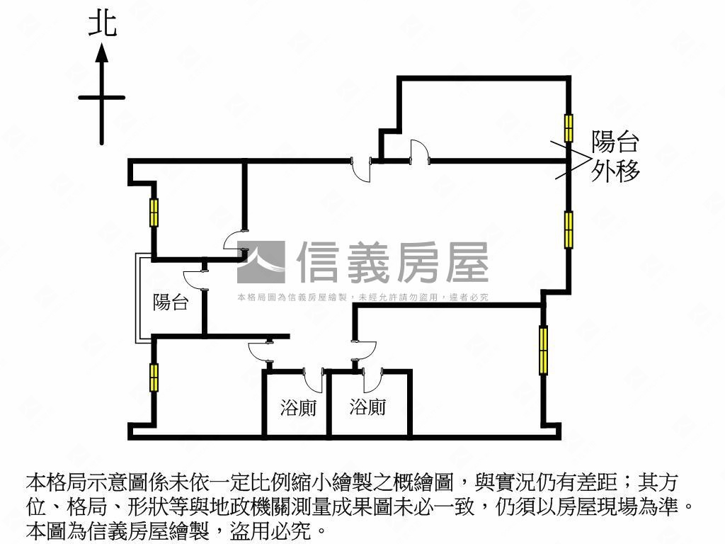 晨光三房．視野大器房屋室內格局與周邊環境