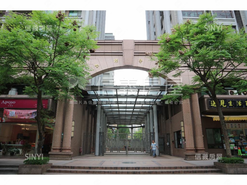 哈佛學園·高樓景緻套房房屋室內格局與周邊環境