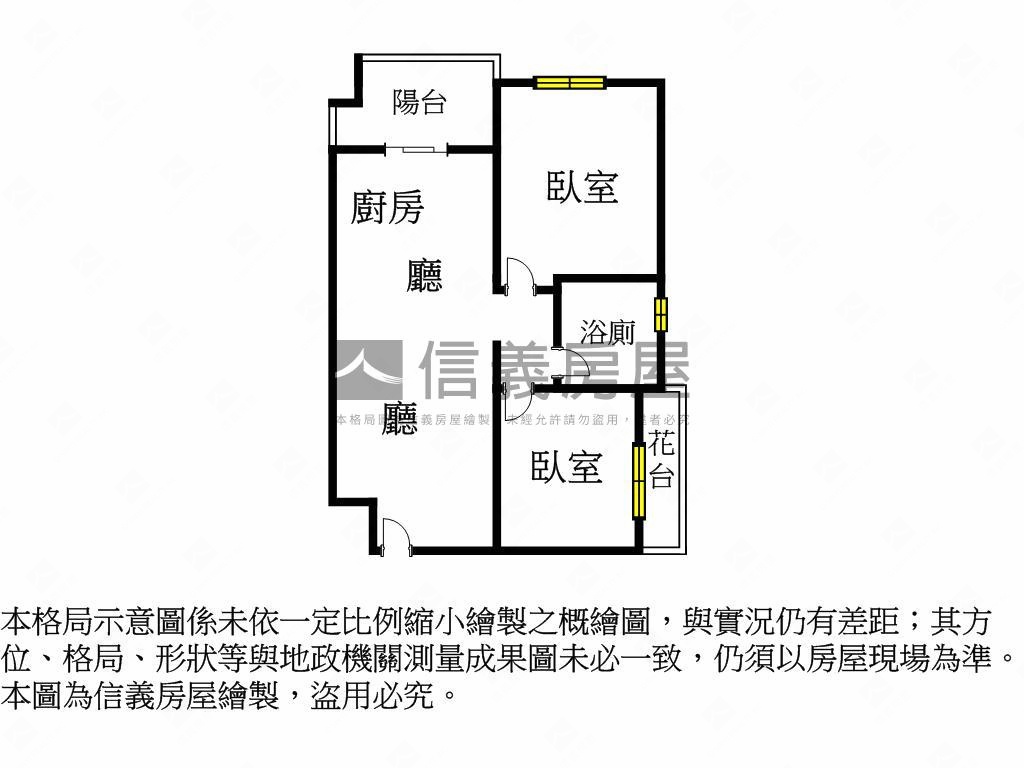 陞發秀泰高樓兩房平車房屋室內格局與周邊環境