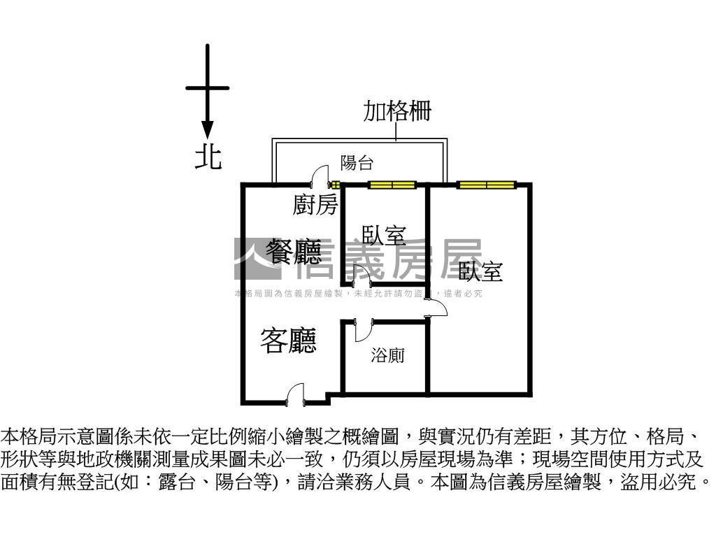 市政一號院兩房平車房屋室內格局與周邊環境