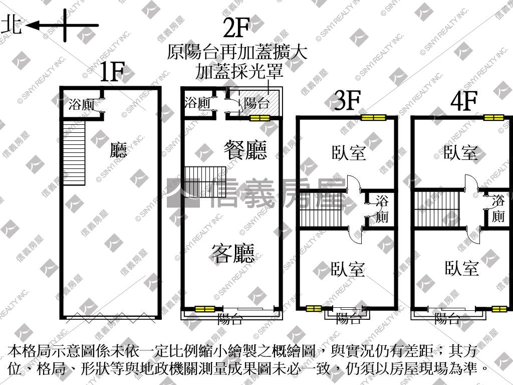 日光講義臨路透天未入住房屋室內格局與周邊環境