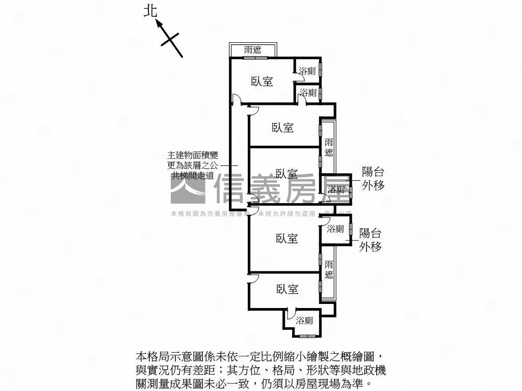 真理之星收租五套房房屋室內格局與周邊環境