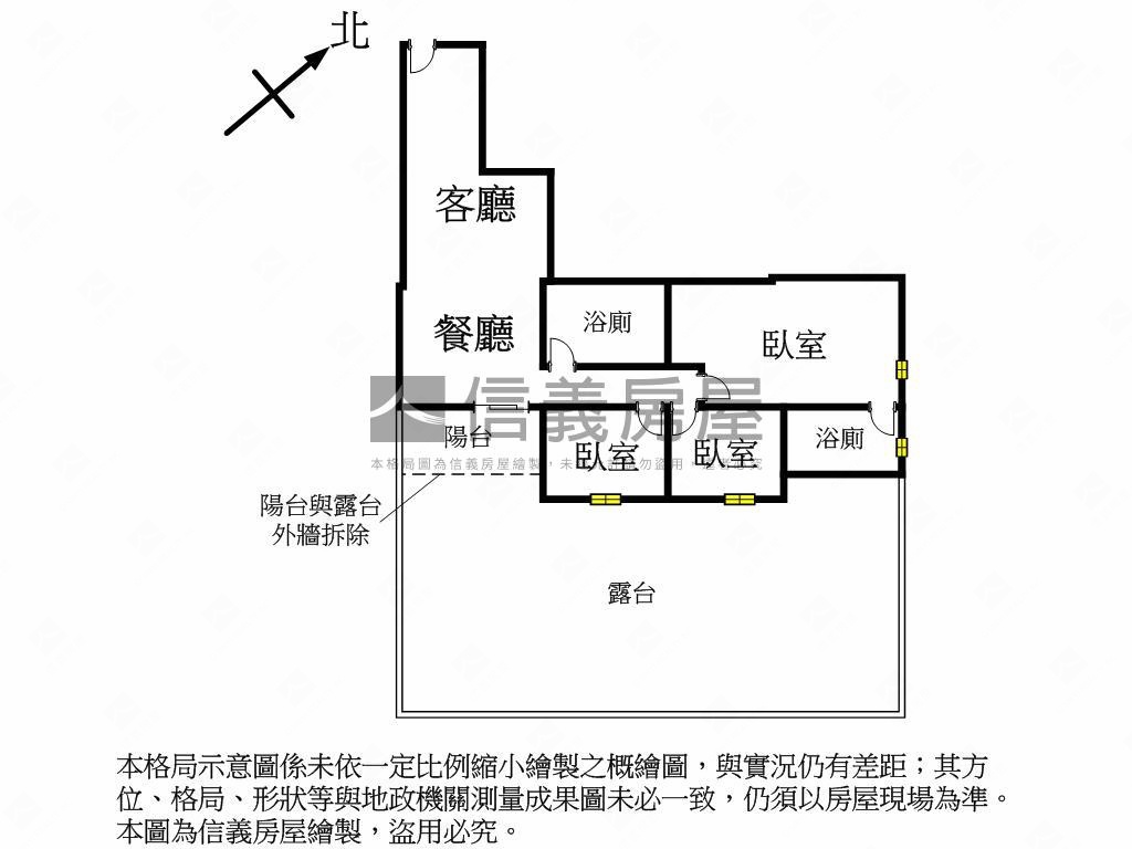 仁仁邑機能三房大空間房屋室內格局與周邊環境