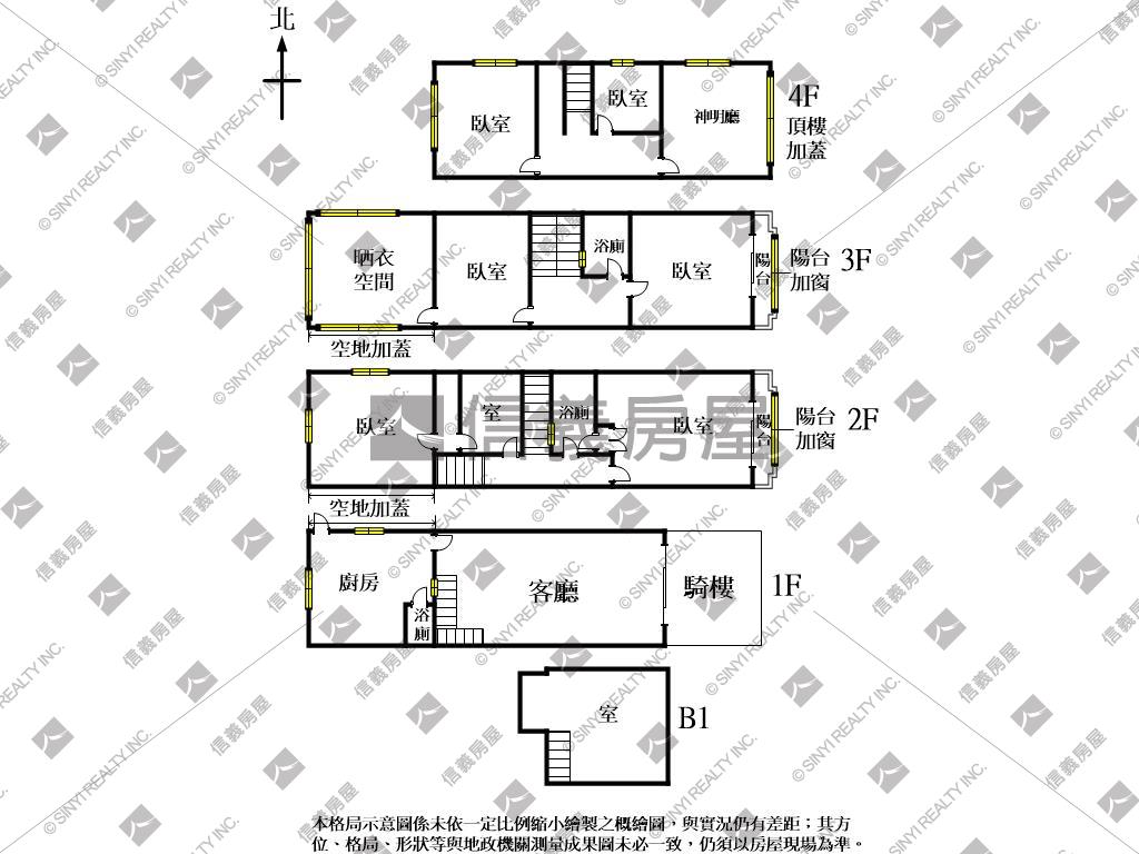 文昌東二街大地坪角間透天房屋室內格局與周邊環境