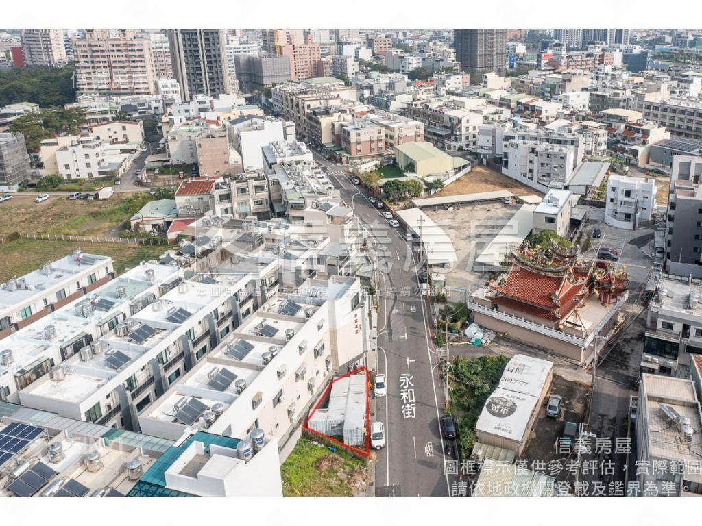 永康面寬約１６米住宅區地房屋室內格局與周邊環境