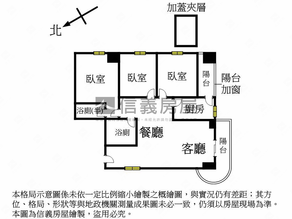 附中旁高樓美景三房車位房屋室內格局與周邊環境