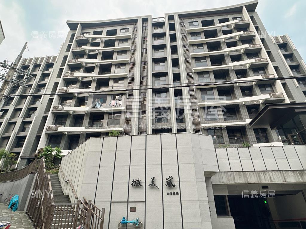 微美嵐三房平面車位房屋室內格局與周邊環境