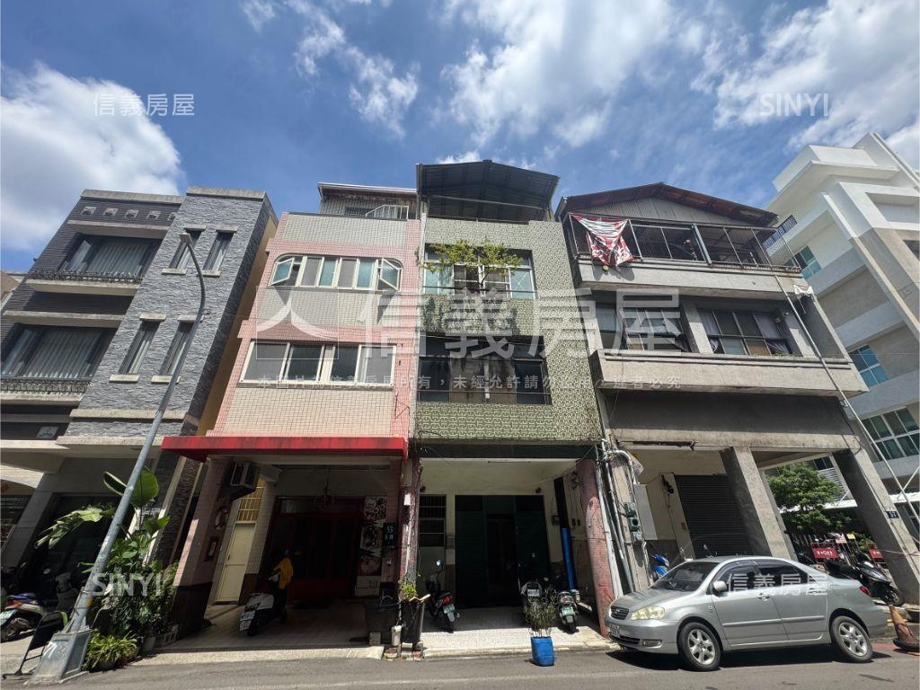 東區稀有住二危老金店面房屋室內格局與周邊環境