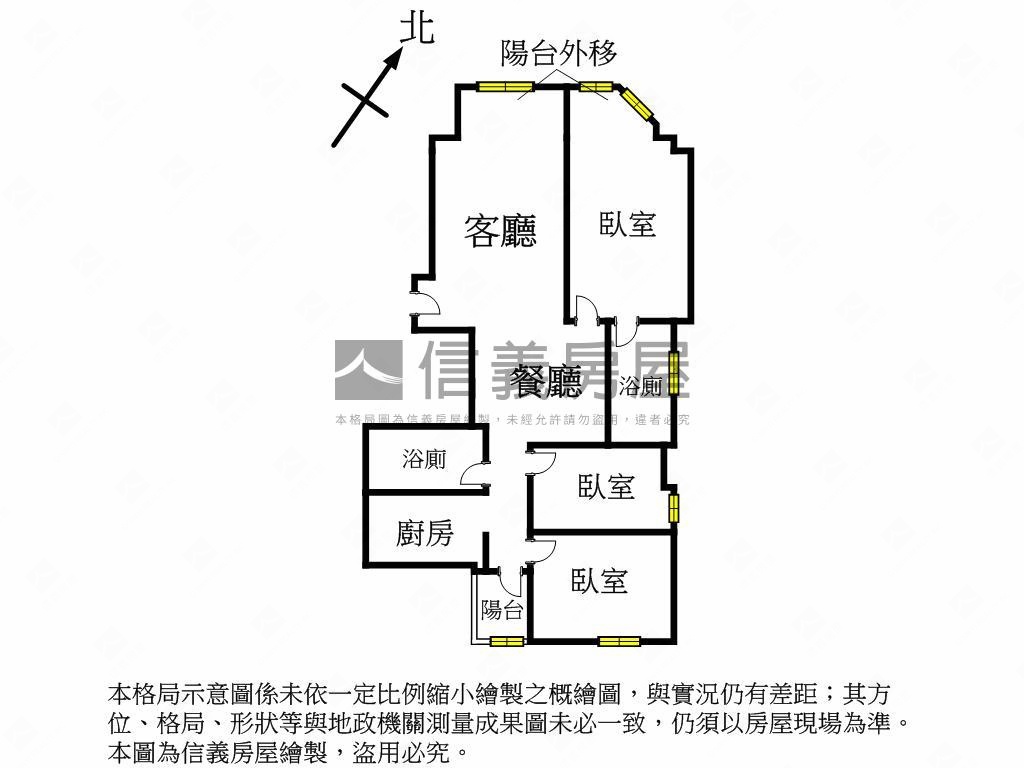 仁愛學區精緻三房車位房屋室內格局與周邊環境