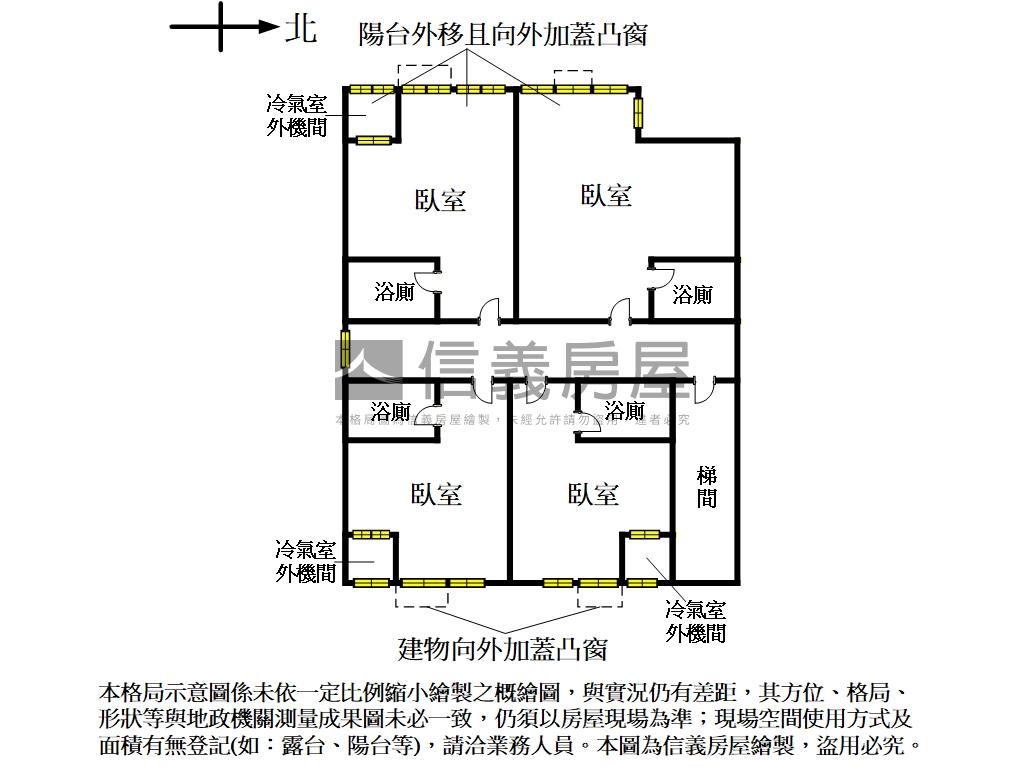 淡水近老街精美收租四套房屋室內格局與周邊環境