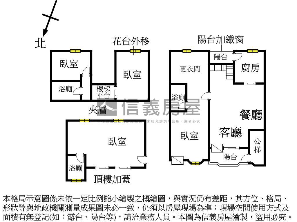 安民街頂加公寓＋車位房屋室內格局與周邊環境