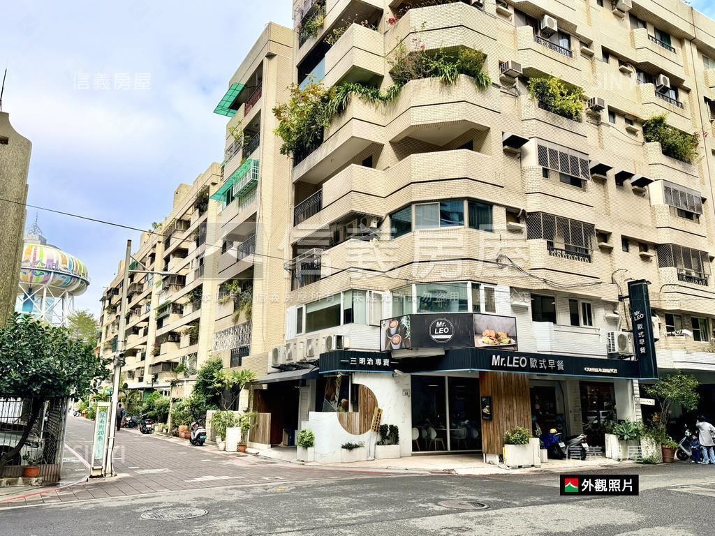 文化中心｜林南街角窗店面房屋室內格局與周邊環境