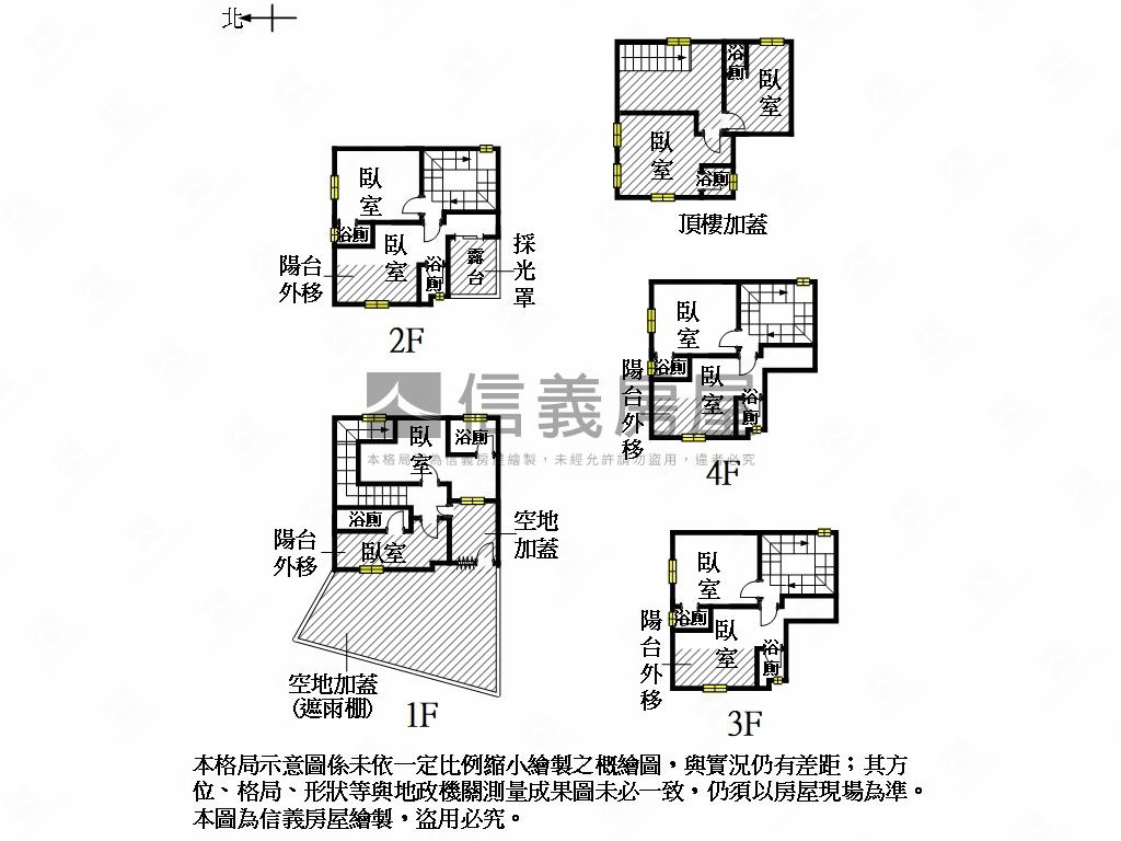 近南台新民街收租透天房屋室內格局與周邊環境