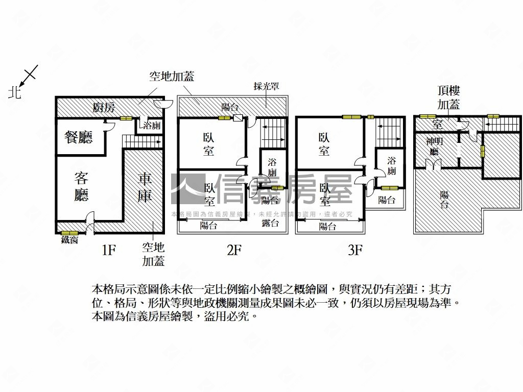 近東橋面寬約７米明亮車墅房屋室內格局與周邊環境