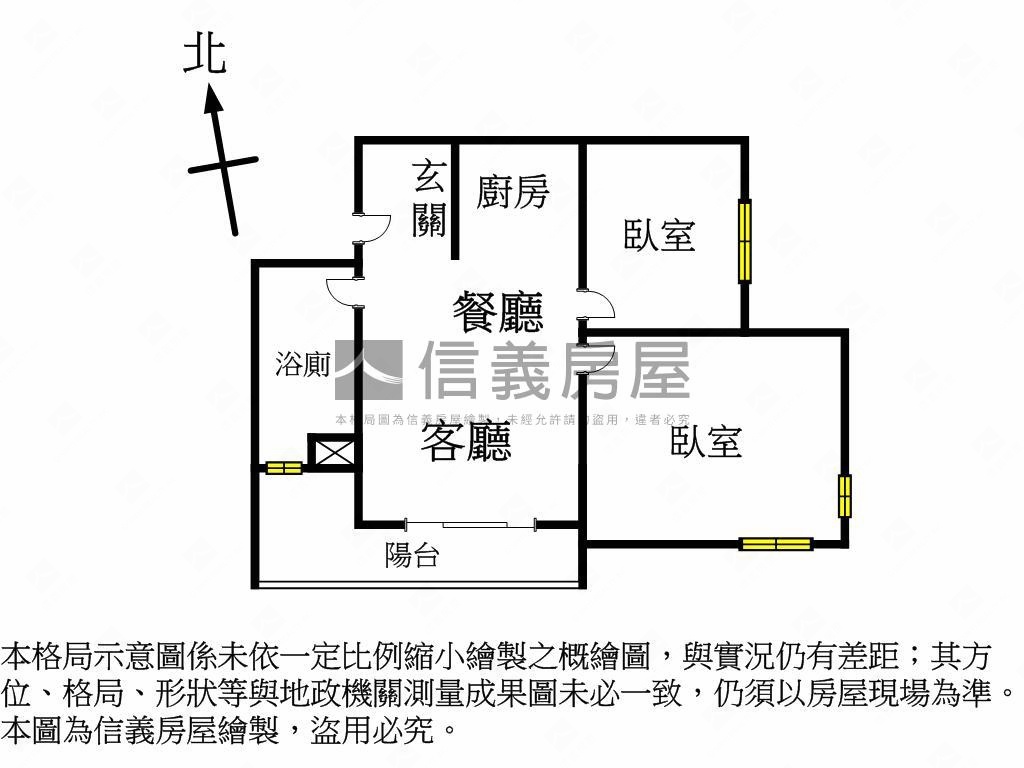 沅林築青｜視野２房附車位房屋室內格局與周邊環境