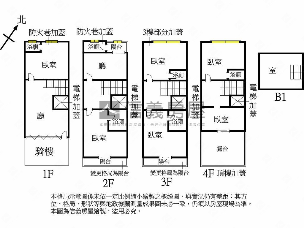 正忠明路增建電梯透天店面房屋室內格局與周邊環境
