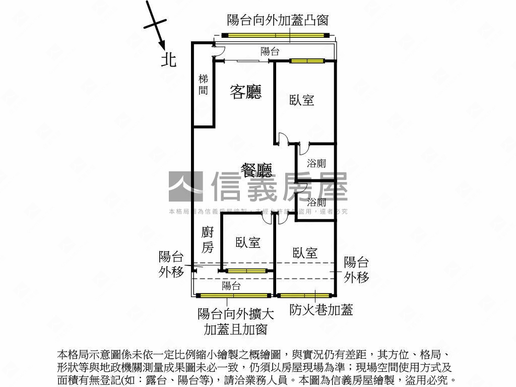 士林行政中心精緻美屋房屋室內格局與周邊環境