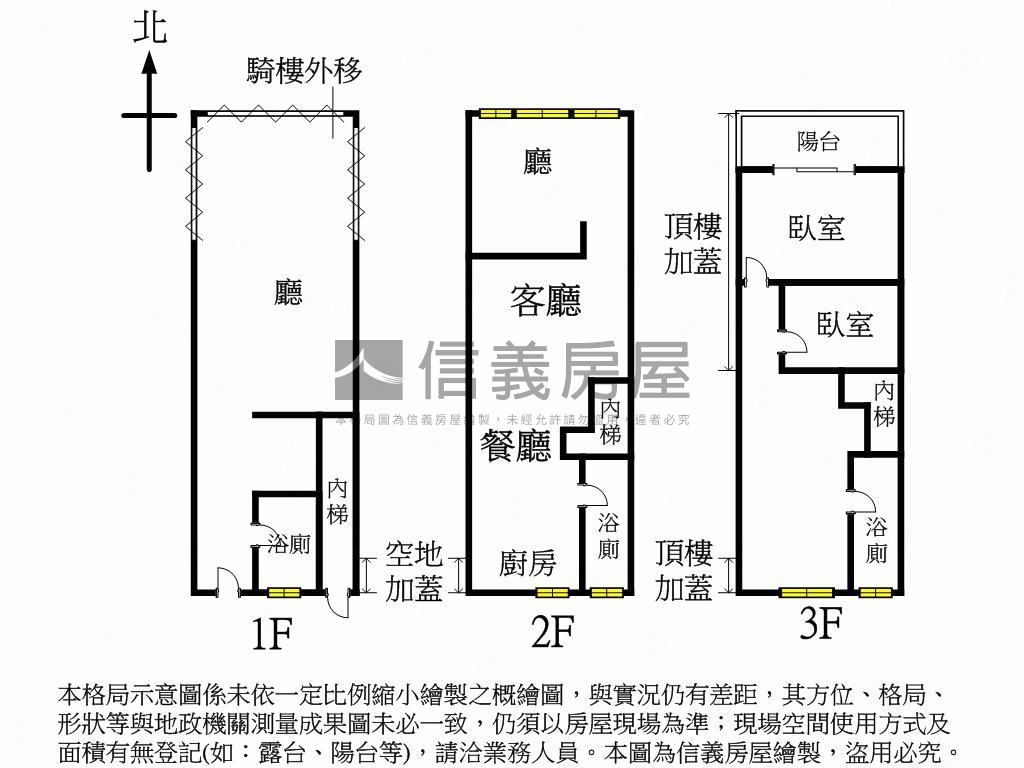 華成市場透天店面房屋室內格局與周邊環境