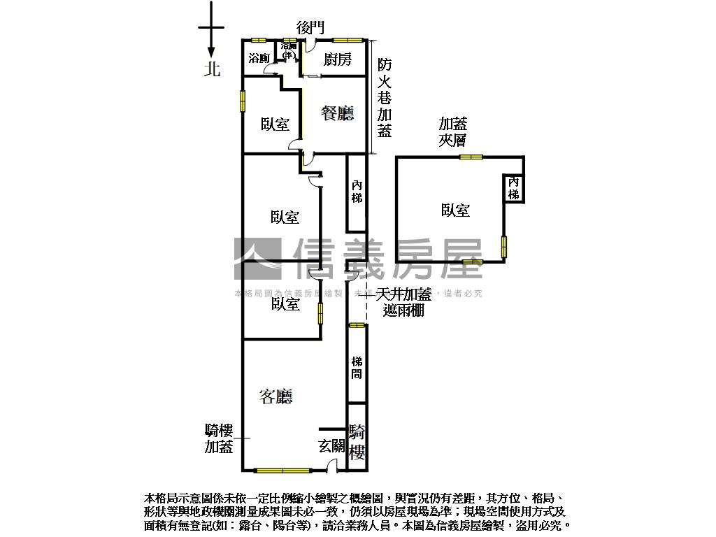 大空間近花博公寓一樓房屋室內格局與周邊環境