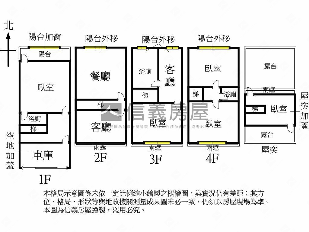稀有釋出精美採光好大透天房屋室內格局與周邊環境