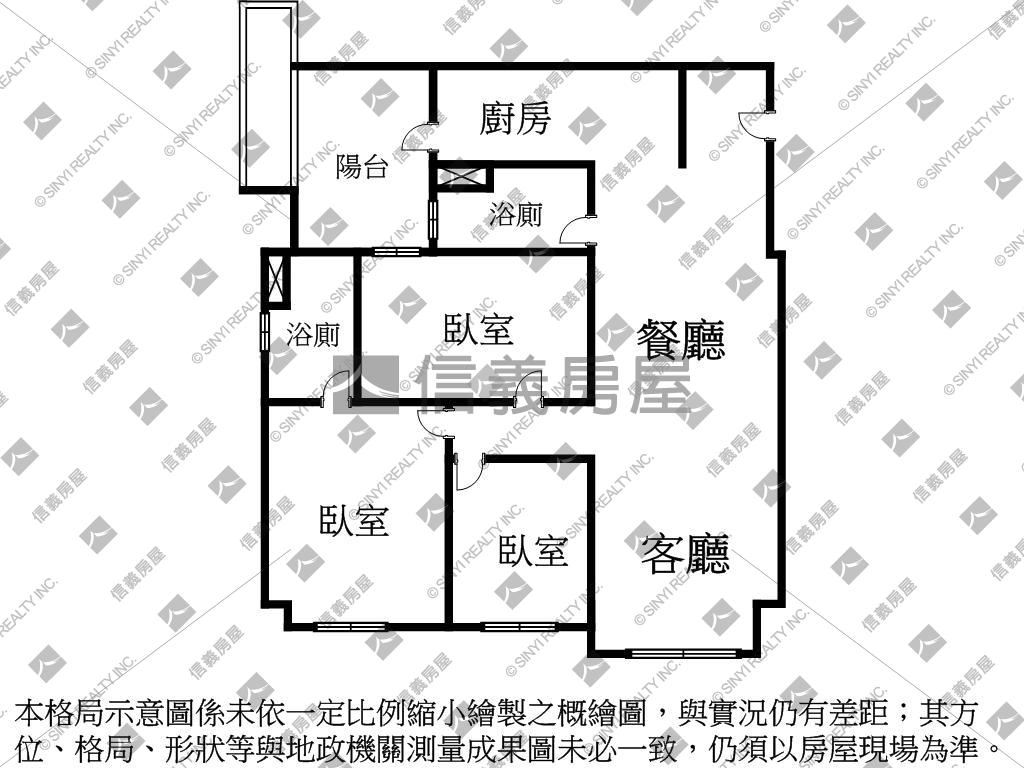 長虹天韻Ａ５十五樓房屋室內格局與周邊環境