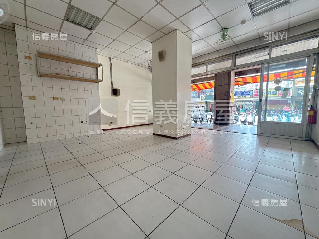 清大夜市黃金一樓店面房屋室內格局與周邊環境