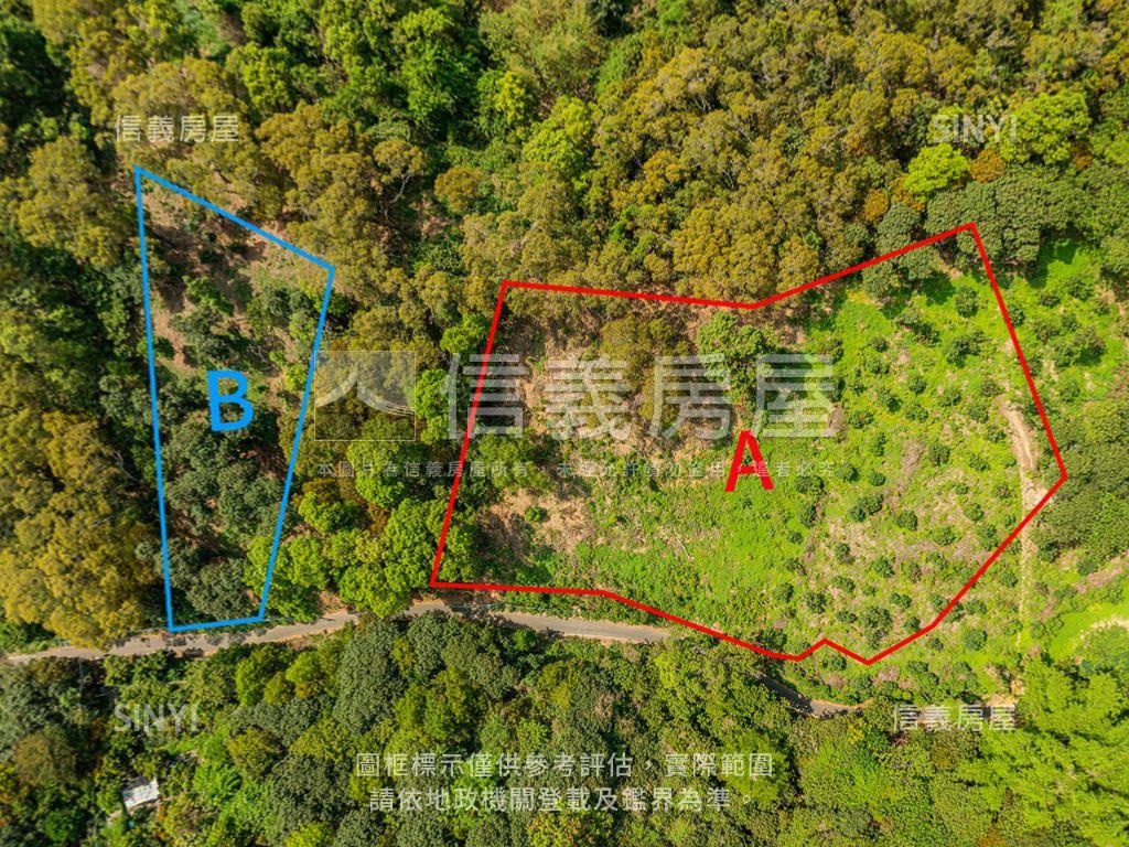 【有電】快官登山道美地Ａ房屋室內格局與周邊環境