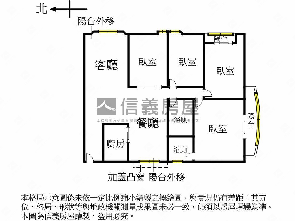 愛丁堡溫馨大器四房房屋室內格局與周邊環境