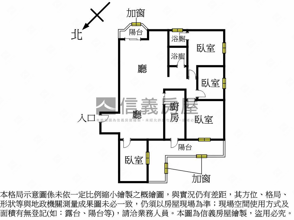採光好景東帝士四房車位房屋室內格局與周邊環境