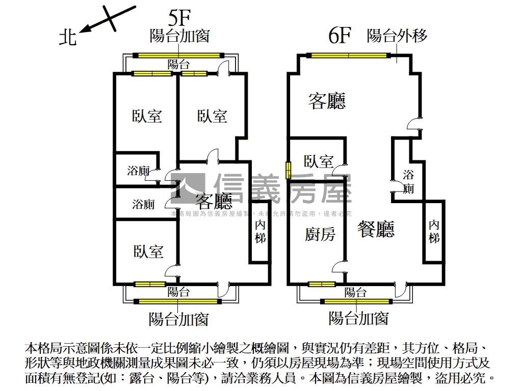 敦北雙層樓景觀車位房屋室內格局與周邊環境