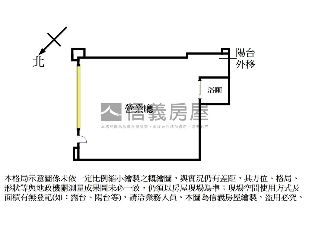 新板特區稀有店面房屋室內格局與周邊環境