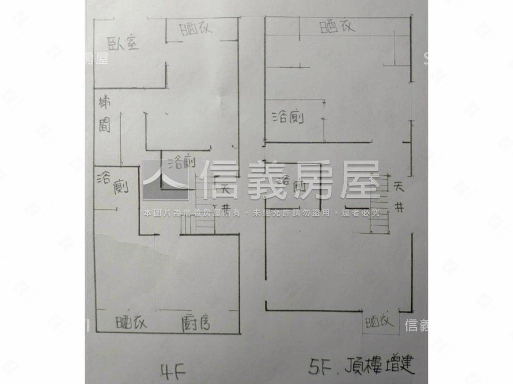 三民頂樓大空間房屋室內格局與周邊環境