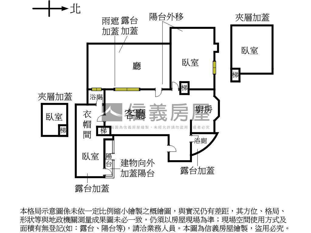 新北投獨戶華廈房屋室內格局與周邊環境