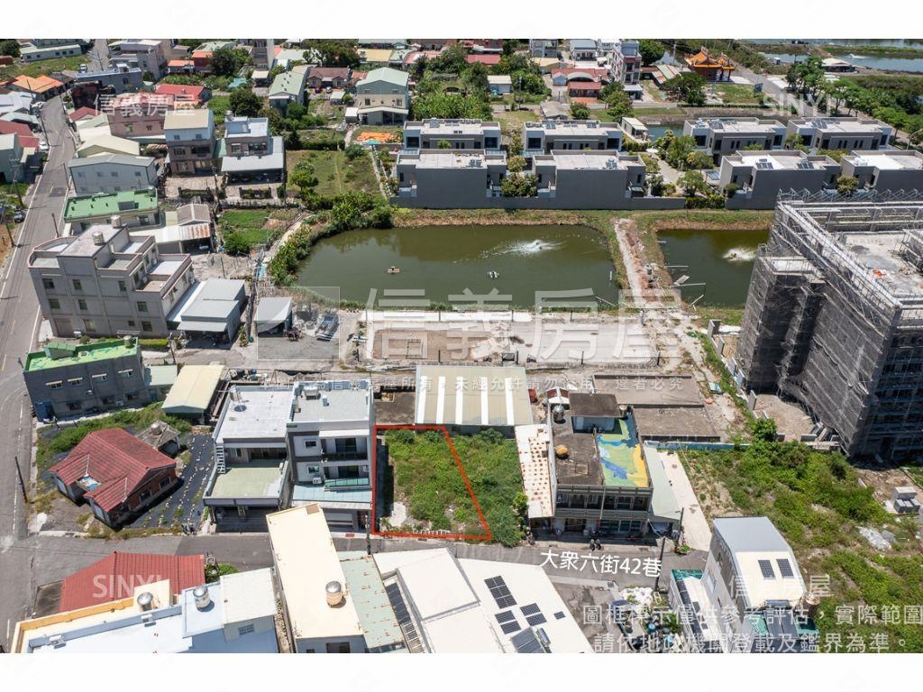 大面寬四草方正地房屋室內格局與周邊環境