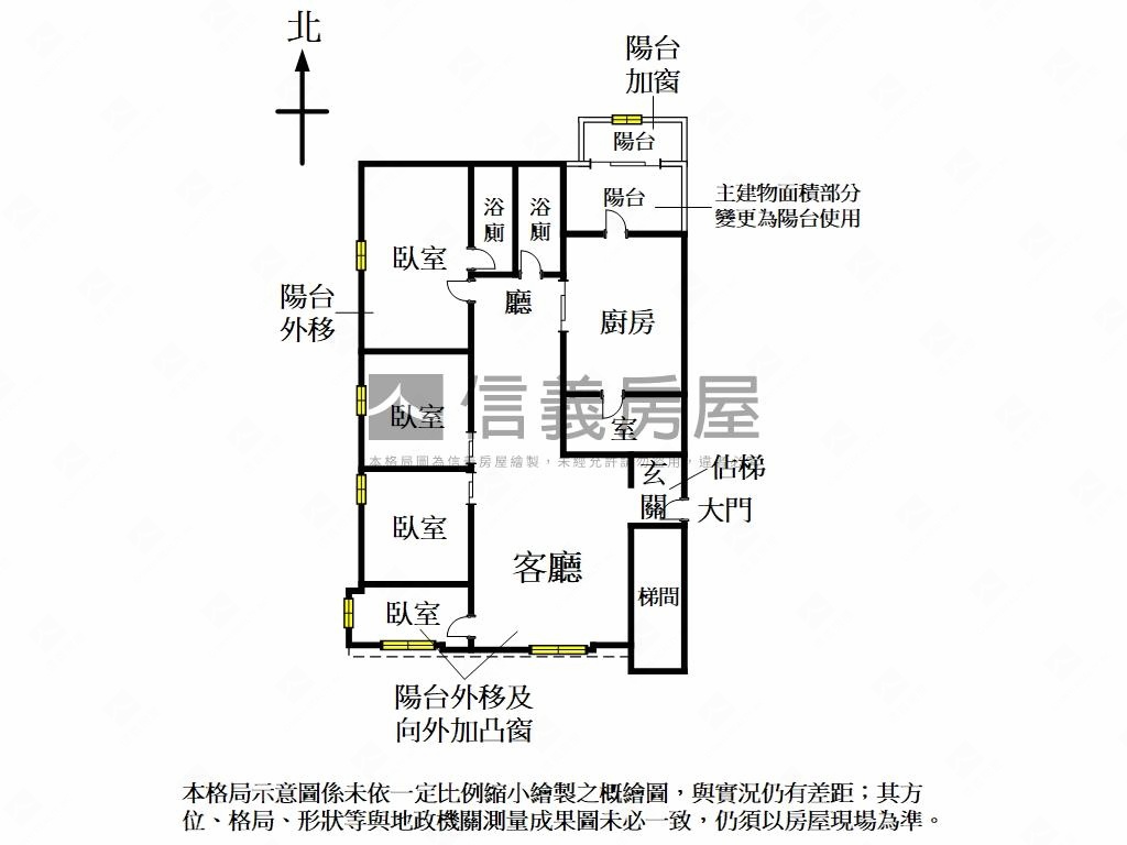 天母日光★電梯四房美宅房屋室內格局與周邊環境