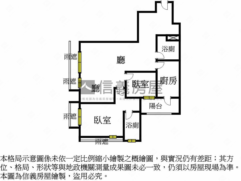 聯上綠景三房車位房屋室內格局與周邊環境