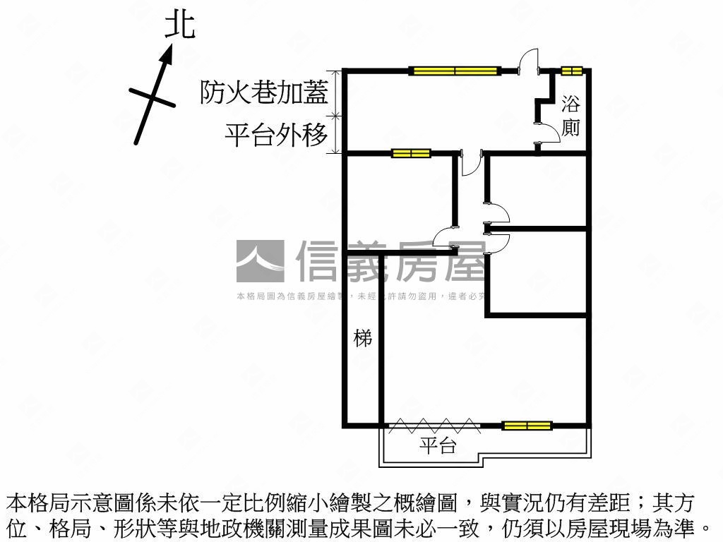 機能好讚方正一樓房屋室內格局與周邊環境