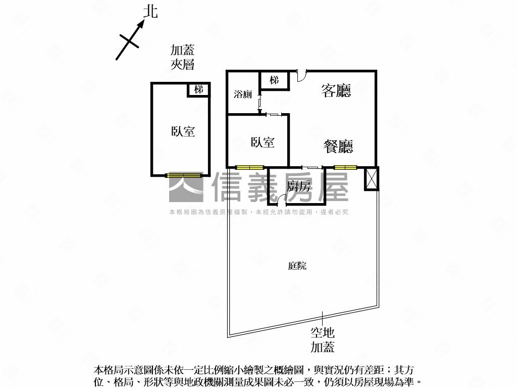 稀有精美庭院戶房屋室內格局與周邊環境