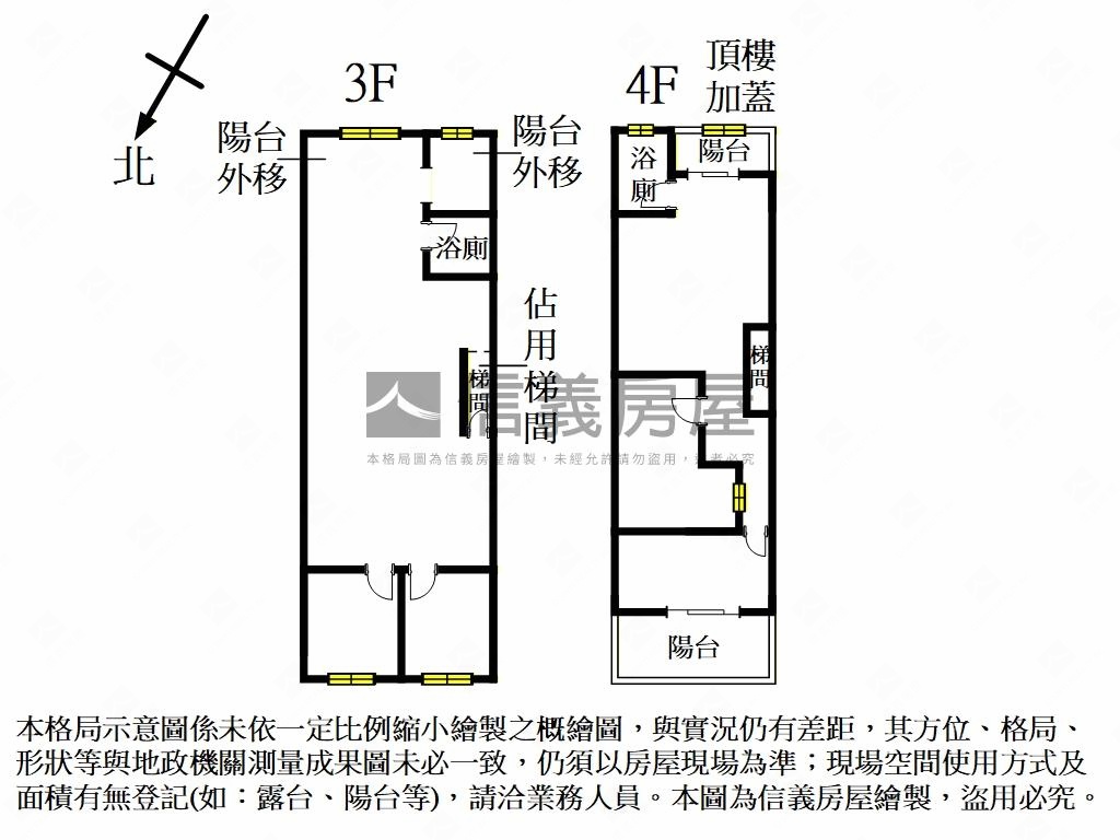 寶橋路三樓頂加房屋室內格局與周邊環境