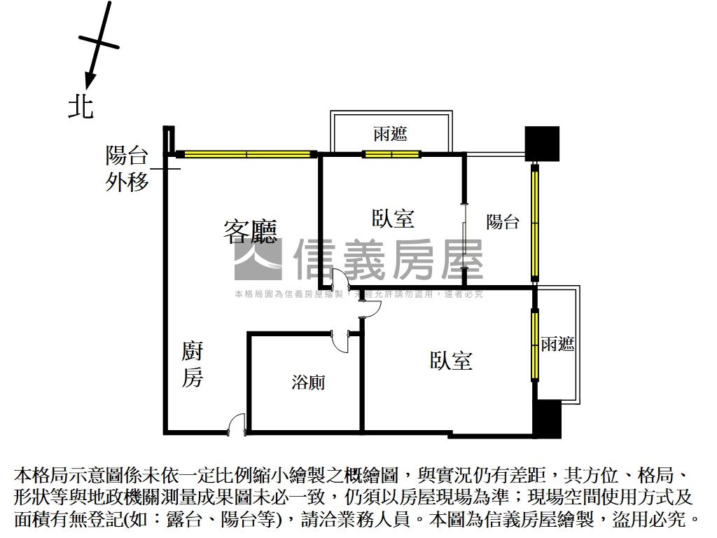 幸福特區電梯２房房屋室內格局與周邊環境